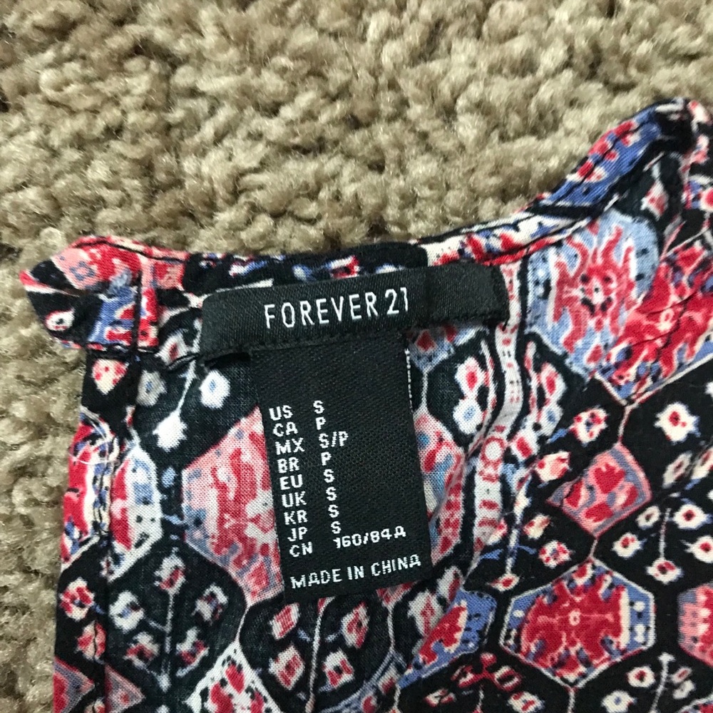 Patterned tank top - Picture 4 of 7